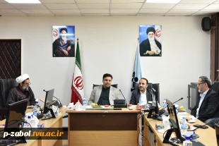 برگزاری جلسه هیئت رئیسه دانشگاه فنی و حرفه‌ای با حضور معاون فرهنگی و اجتماعی وزارت علوم تحقیقات و فناوری 2