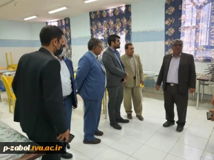 بازدید مسئولین محترم دانشگاه فنی و حرفه ای استان از آموزشکده فنی زابل 2