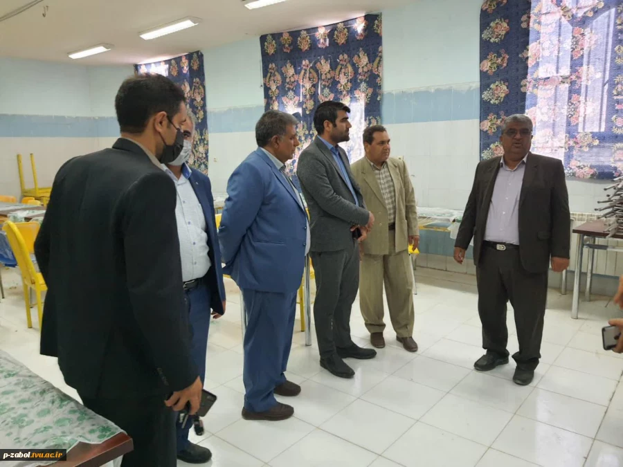 بازدید مسئولین محترم دانشگاه فنی و حرفه ای استان از آموزشکده فنی زابل 2