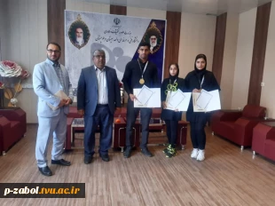تجلیل از دانشجویان مدال اور در مسابقات قهرمانی قویترین دانشجوی دانشگاههای استان سیستان وبلوچستان  2