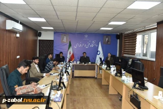 حضور دکتر خسرویان در جلسه قرارگاه مرکزی شهید علم‌الهدی در خصوص اعزام دانشجویان به اردوی راهیان نور با همراهی مسئولین بسیج دانشجویی دانشگاه‌های فنی و حرفه‌ای کشور
