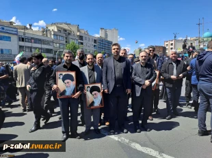 حضور رئیس دانشگاه فنی و حرفه‌ای در راهپیمایی روز قدس 4