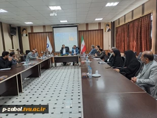 در آستانه سالروز ولادت حضرت معصومه (س):
جلسه هیئت رئیسه دانشگاه فنی و حرفه‌ای با مسئولین دانشگاه فنی و حرفه‌ای استان قم 2