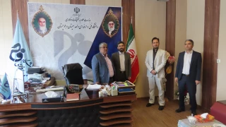 دیدار ریاست دانشگاه پیام نور استان سیستان وبلوچستان با ریاست دانشگاه فنی و حرفه ای واحد استان سیستان وبلوچستان در محل دانشگاه فنی وحرفه ای واحد استان