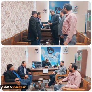 تجلیل از جانبازو ایثارگر سرافراز شاغل در آموزشکده فنی و حرفه ای فرخی سیستانی زابل