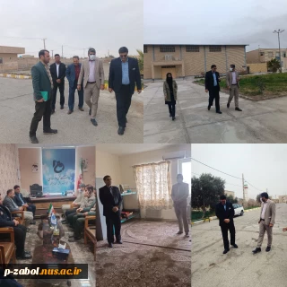 بازدیدمعاونت اداری مالی وپشتبانی دانشگاه ملی مهارت استان از آموزشکده  فرخی سیستانی زابل
