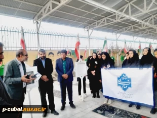 مراسم غبارروبی وروایت گری شهدا توسط رییس بنیاد شهید شهرستان زابل  3