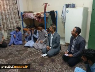 بازدید ریاست دانشگاه ملی مهارت واحد استانی سیستان وبلوچستان به همراه اعضای هیئت رئیسه از خوابگاه های آموزشکده فرخی سیستانی زابل 2