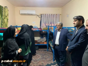 بازدید ریاست دانشگاه ملی مهارت واحد استانی سیستان وبلوچستان به همراه اعضای هیئت رئیسه از خوابگاه های آموزشکده فرخی سیستانی زابل 4