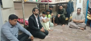 بازدید ریاست محترم آموزشکده فرخی سیستانی از خوابگاه دانشجویی 3