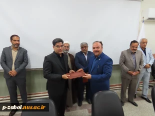 با حضور معاون پژوهش و فناوری دانشگاه ملی مهارت کشور صورت گرفت؛
آیین تکریم رئیس پیشین و معارفه سرپرست آموزشکده پسران شماره یک زاهدان ( شهید باهنر)- واحد استانی سیستان وبلوچستان 2