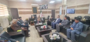 دیدار سرپرست آموزشکده شماره 1 پسران زاهدان ( شهید باهنر ) واحد استانی سیستان و بلوچستان با معاون استاندار و فرماندار ویژه شهرستان زابل 2