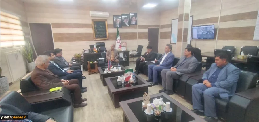 دیدار سرپرست آموزشکده شماره 1 پسران زاهدان ( شهید باهنر ) واحد استانی سیستان و بلوچستان با معاون استاندار و فرماندار ویژه شهرستان زابل 2