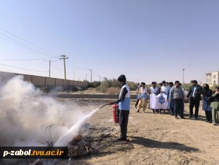 برگزاری مانور آموزشی اطفاء حریق 2