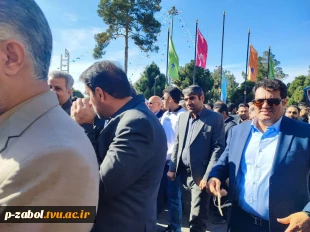 حضور دانشگاهیان آموزشکده  زابل در راهپیمایی یوم الله 22 بهمن ماه۱۴۰۴  3