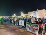 حضور ریاست و  کارکنان و اساتید  آموزشکده زابل در تجمعات خودجوش و مردمی در حمایت از سربازان دلیر ایران در دفاع از ایران اسلامی با حضور در خیابان در وعده های شبانه 4
