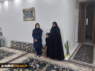 دیدار صمیمی هییت ریئسه دانشگاه ملی مهارت واحد استان سیستان و بلوچستان  با خانواده  شهید والامقامِ  خلبان علی بارانی در حملات تروریستی اسرائیل و آمریکا 4