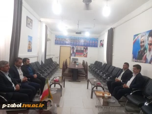 نشست راهبردی کارشناسان آموزش آموزشکده زابل با مدیران حوزه آموزش سیستان جهت ارتقای سطح ثبت‌نام در آزمون‌های ورودی سازمان سنجش آموزشکده زابل 3