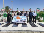 تجدید میثاق با خون شهدا؛ حضور کارکنان آموزشکده زابل در مراسم غبارروبی مزار شهدای شهرستان 2