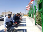 تجدید میثاق با خون شهدا؛ حضور کارکنان آموزشکده زابل در مراسم غبارروبی مزار شهدای شهرستان 3