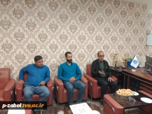 نشست تعاملی میان ریاست آموزشکده زابل و رئیس بنیاد شهید شهرستان زابل با هدف تسهیل خدمات به فرزندان ایثارگران 4